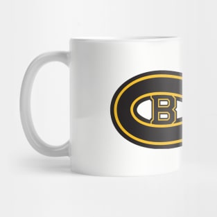 Bruins - Habs logo mashup Mug